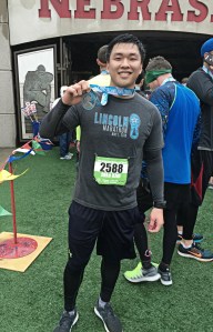 All smiles after three PR's!